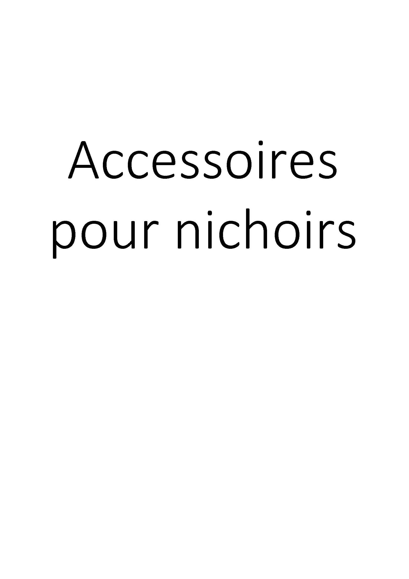 Accessoires pour nichoirs clicktofournisseur.com