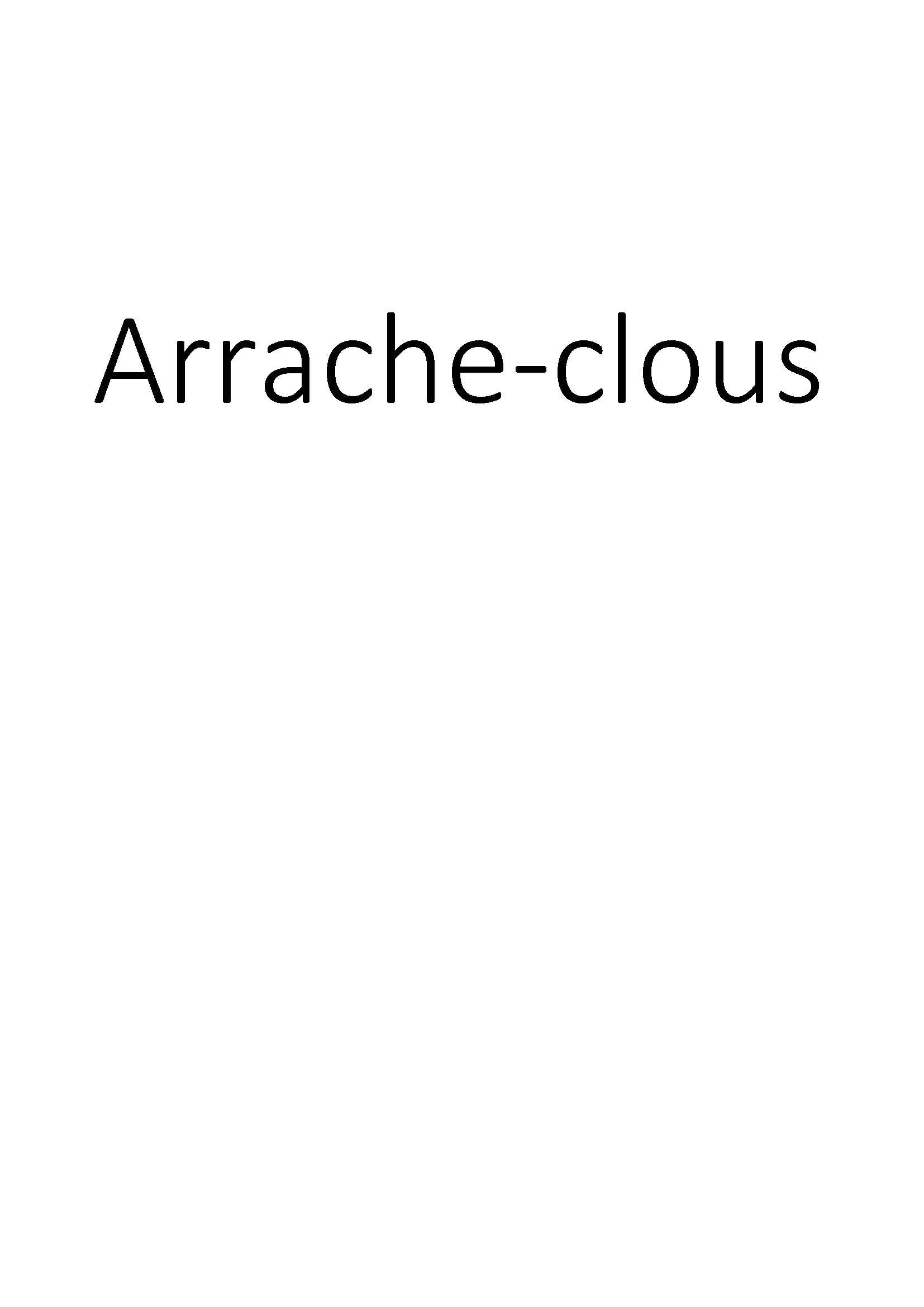Arrache-clous clicktofournisseur.com