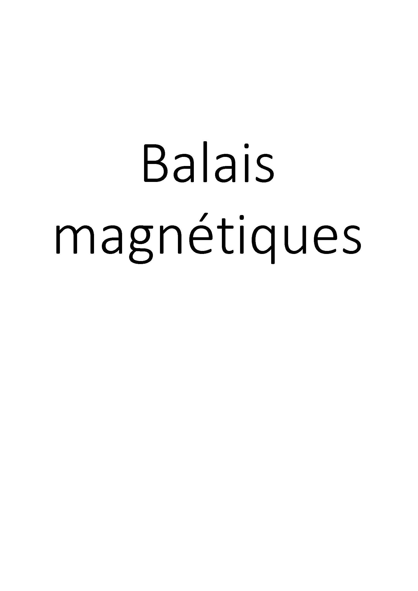 Balais magnétiques clicktofournisseur.com