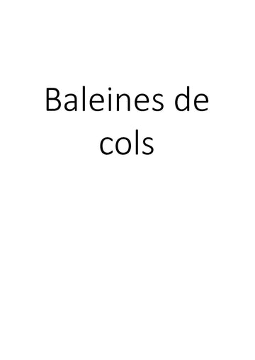 Baleines de cols clicktofournisseur.com