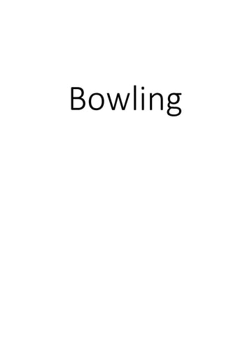 Bowling clicktofournisseur.com