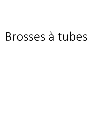 Brosses à tubes clicktofournisseur.com