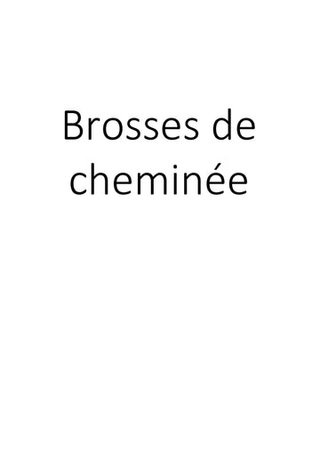 Brosses de cheminée clicktofournisseur.com