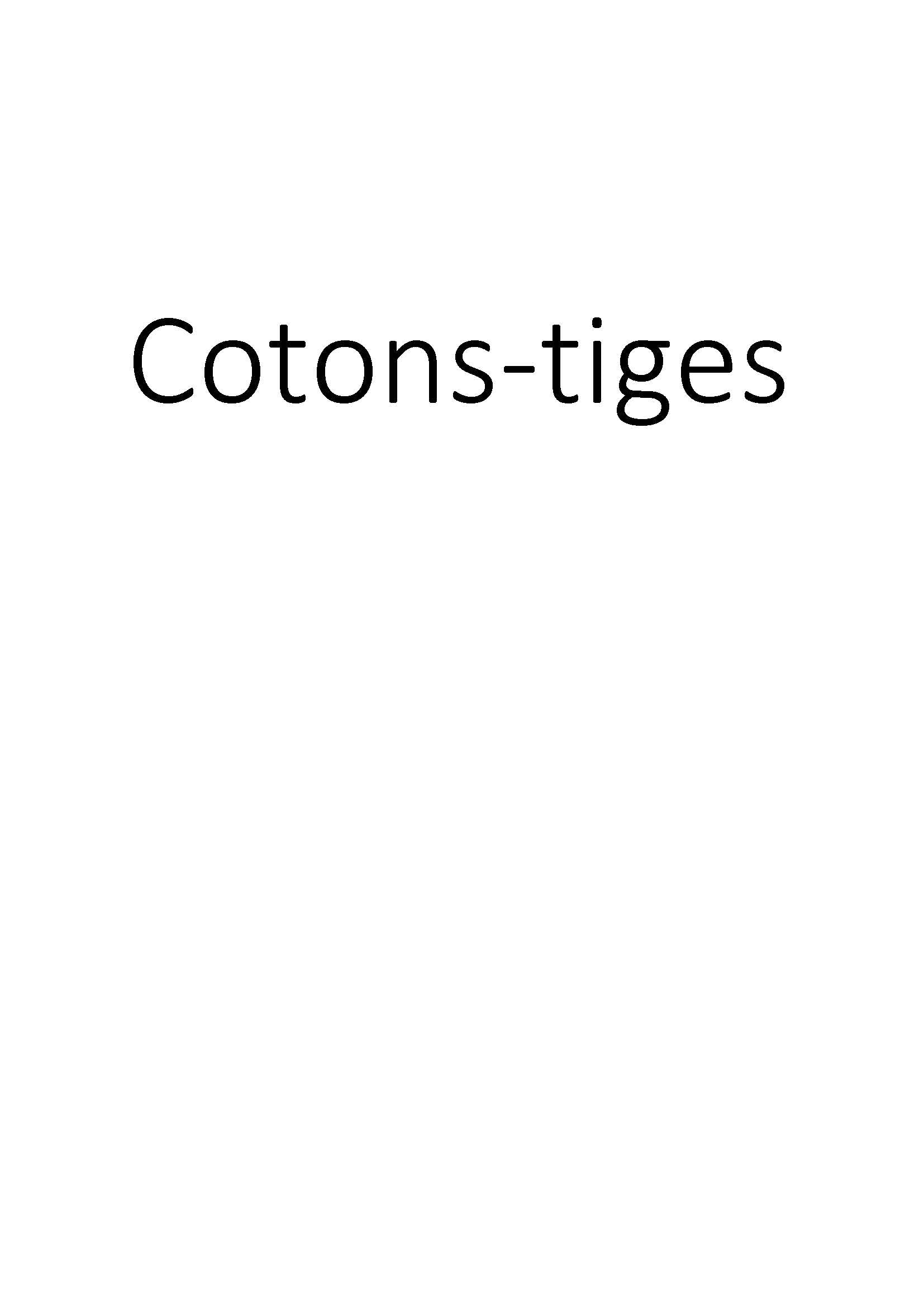 Cotons-tiges clicktofournisseur.com