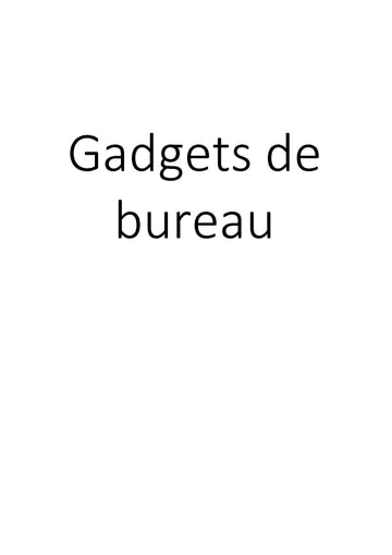 Gadgets de bureau clicktofournisseur.com