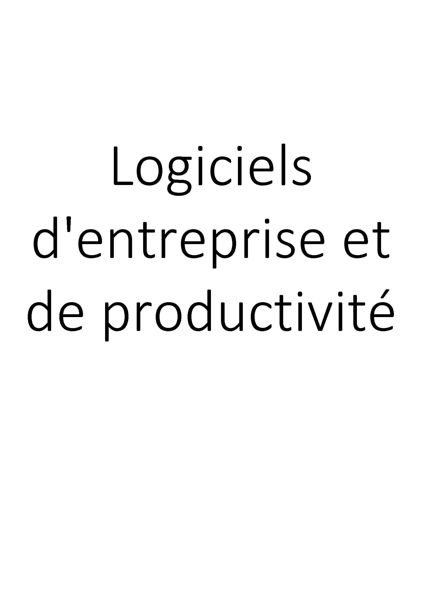 Logiciels d'entreprise et de productivité clicktofournisseur.com