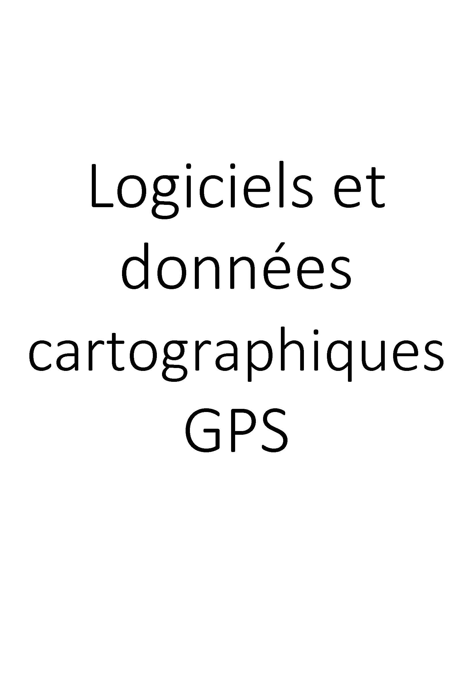 Logiciels et données cartographiques GPS clicktofournisseur.com