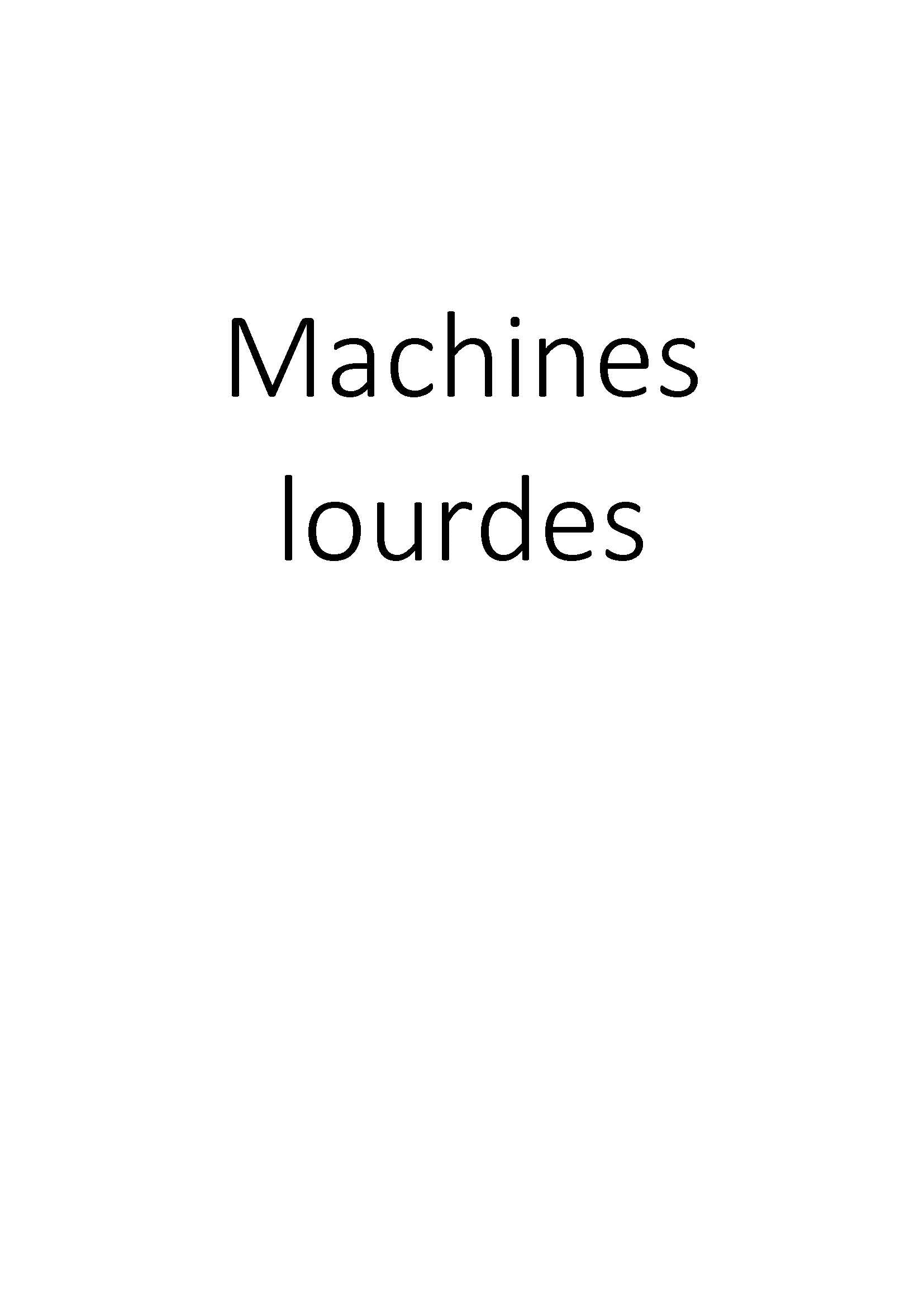 Machines lourdes clicktofournisseur.com
