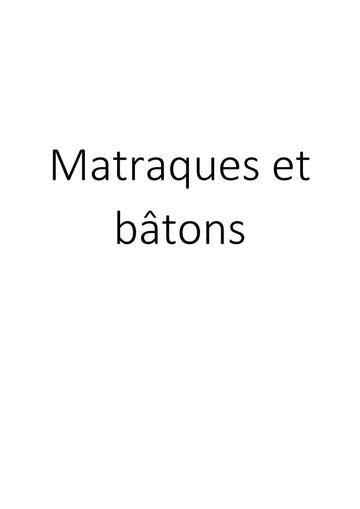 Matraques et bâtons de self-défense - Collection Essentielle
