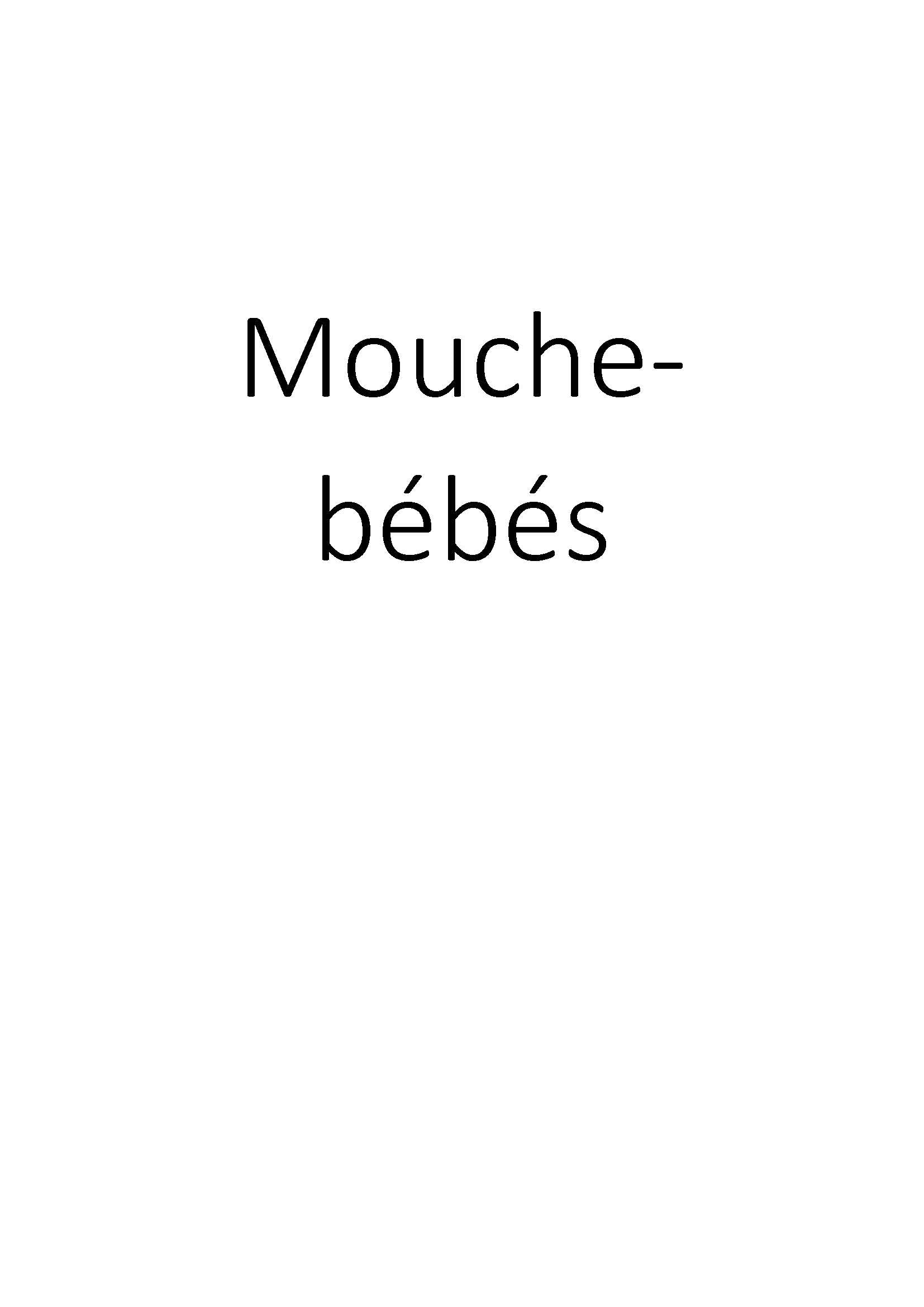 Mouche-bébés clicktofournisseur.com