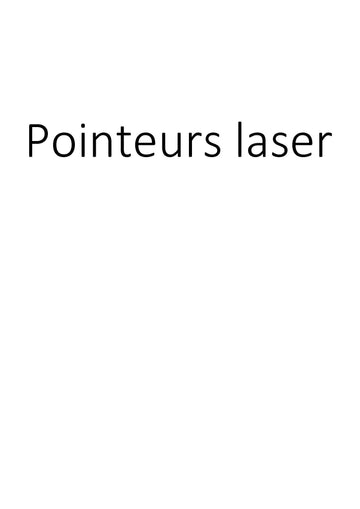 Pointeurs laser clicktofournisseur.com