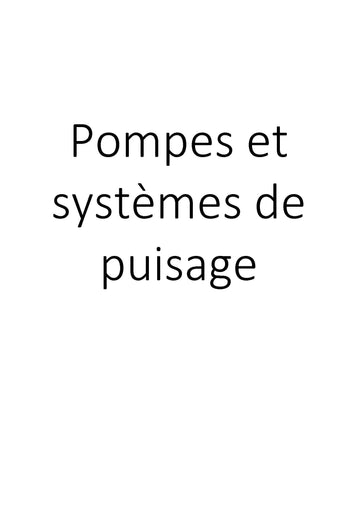 Pompes et systèmes de puisage clicktofournisseur.com