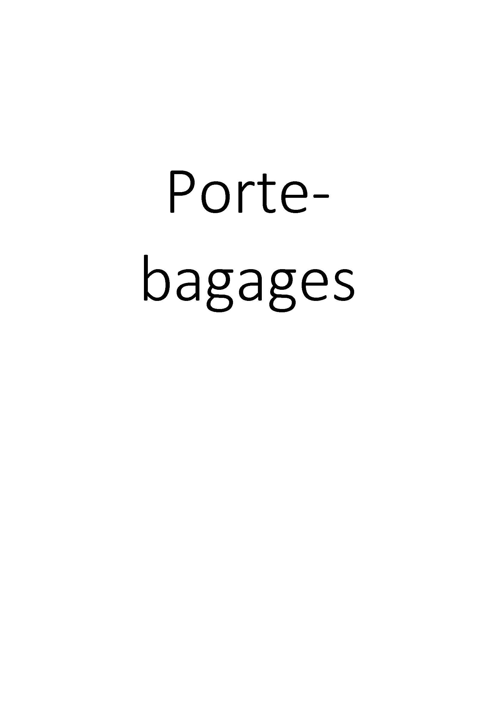 Porte-bagages clicktofournisseur.com