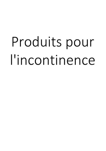 Produits pour l'incontinence clicktofournisseur.com
