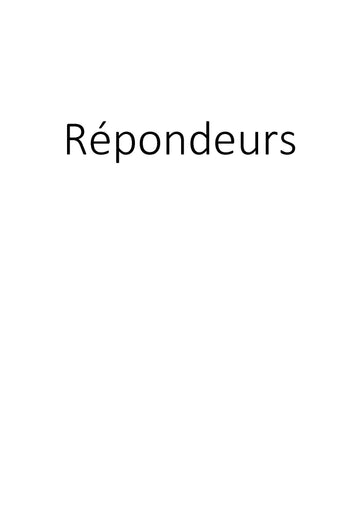 Répondeurs clicktofournisseur.com