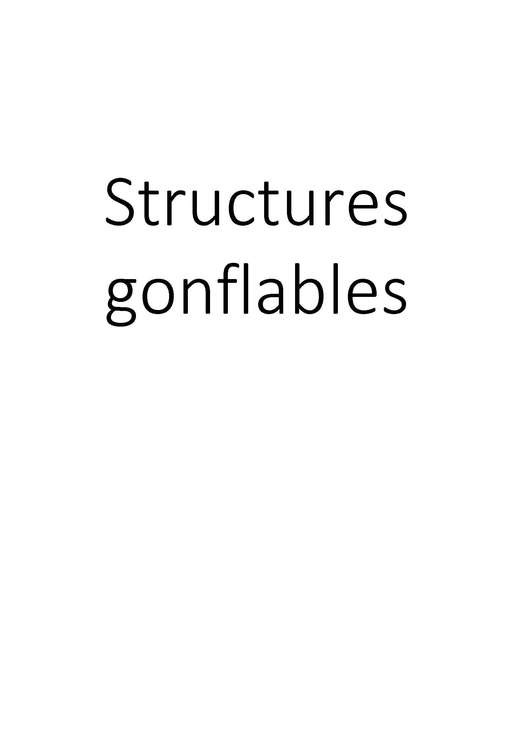 Structures gonflables clicktofournisseur.com