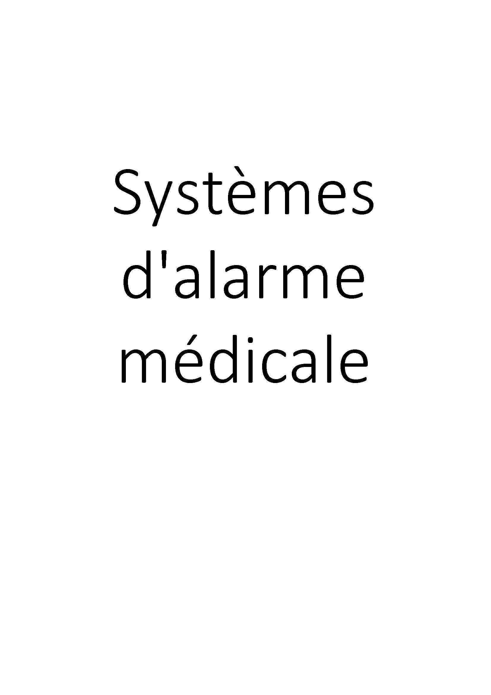 Systèmes d'alarme médicale clicktofournisseur.com