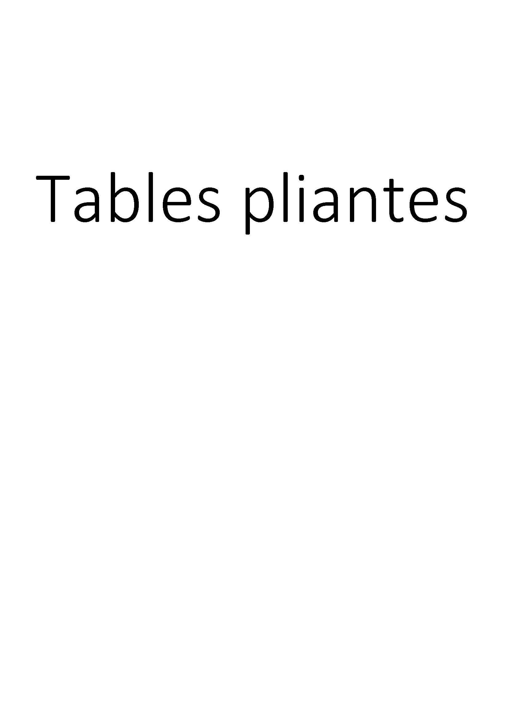 Tables pliantes clicktofournisseur.com