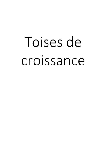 Toises de croissance clicktofournisseur.com