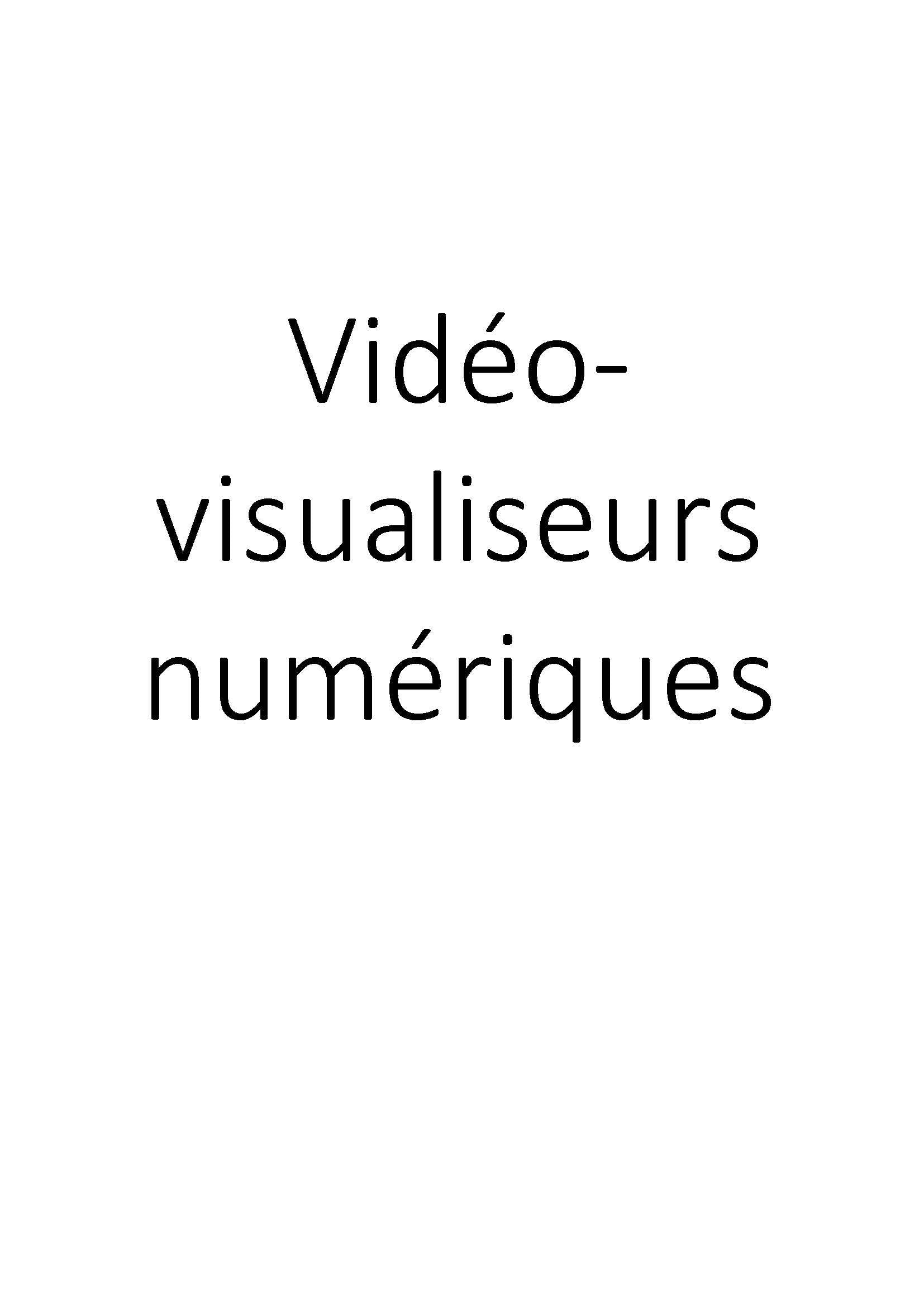 Vidéo-visualiseurs numériques clicktofournisseur.com