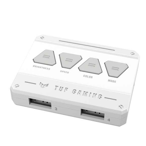 Refroidisseur d'air asus tuf gaming tf120 argb white edition 3-en-1 12 cm 3 pièces
