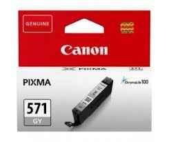 Cartouche d'encre Canon CLI-571GY grise (0389C001)