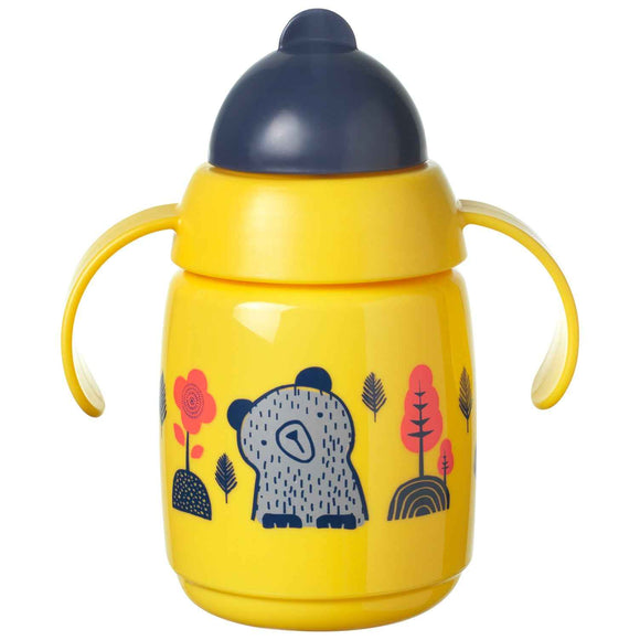 Tasse d'apprentissage avec paille TOMMEE TIPPEE, 6 mois et plus, 300 ml, jaune, 447831
