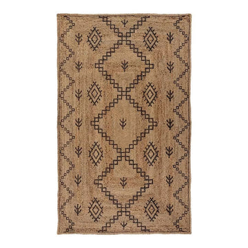 Tapis style berbère en jute rawan