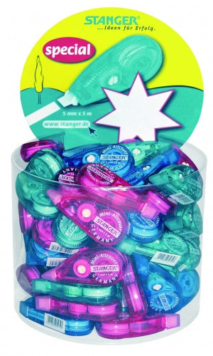 Rouleau correcteur stanger mini all cover 5 m x 5 mm boîte de 50 pièces 12000004