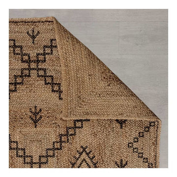 Tapis style berbère en jute rawan - 0