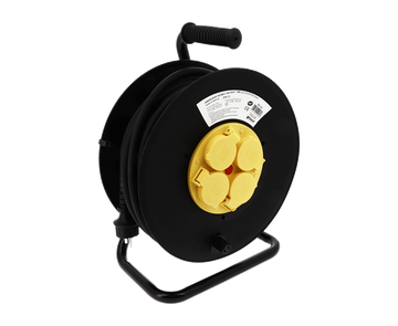 Enrouleur 4 prises - câble néoprène 25 m