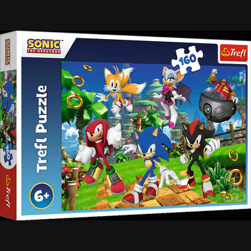 Puzzle TREFL SONIC, 160 pièces