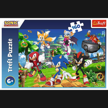 Puzzle TREFL SONIC, 160 pièces