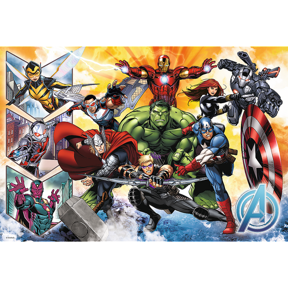 Puzzle trefl avengers 100 pièces
