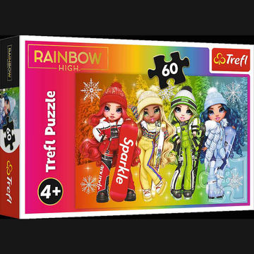 Puzzle TREFL RAINBOW HIGH, 60 pièces