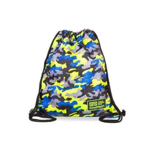 Sac de sport coolpack sprint sprint line camo fusion jaune