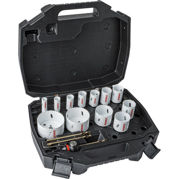 Trepan bim coffret 12 diam 16-76mm + access ezc indus.