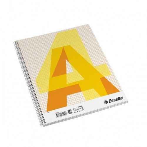Exercise book with spiral Esselte, A4/70, Squared, soft cover 0722-101