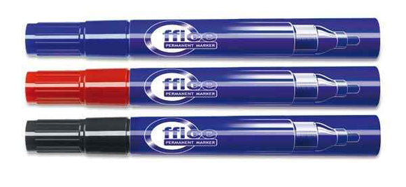 Marqueur permanent Forpus, 1-5 mm, pointe ogive, noir 1213-001