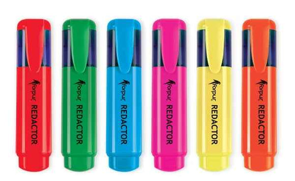 Marqueur de texte Forpus Redactor, 2-5 mm, jaune 1212-001