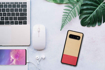 Coque pour smartphone MAN&WOOD Galaxy S10 Miss Match noire