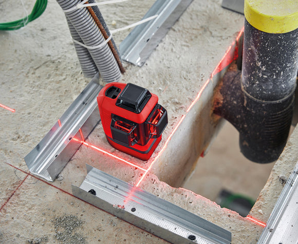 Pack laser leica lino l6rs multilignes rouges 3x360°