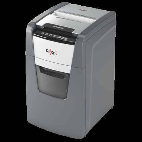 Destructeur de documents Rexel Optimum AutoFeed+ 150XP, coupe croisée, format P4, 44 l (remplace Rexel Auto+ 130X)