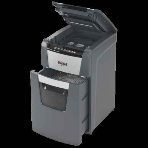Destructeur de documents Rexel Optimum AutoFeed+ 150XP, coupe croisée, format P4, 44 l (remplace Rexel Auto+ 130X)