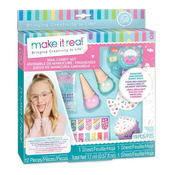 Coffret de manucure MAKE IT REAL Bonbons pour les ongles
