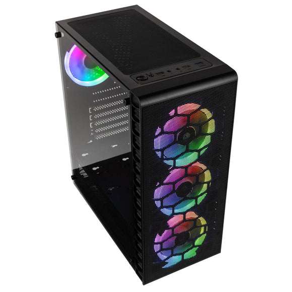Kolink Observatory Lite Mesh RGB Mid Tower - black