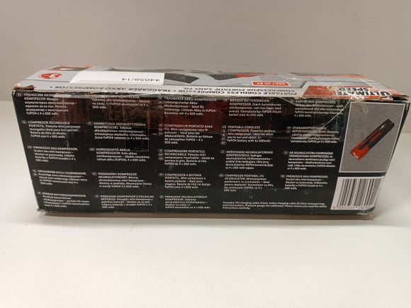 Retour client ecost compresseur-gonfleur portable sans fil ultimate speed uskt60a1 60pci
