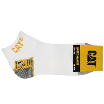 Socquettes coolmax - blanches - cat