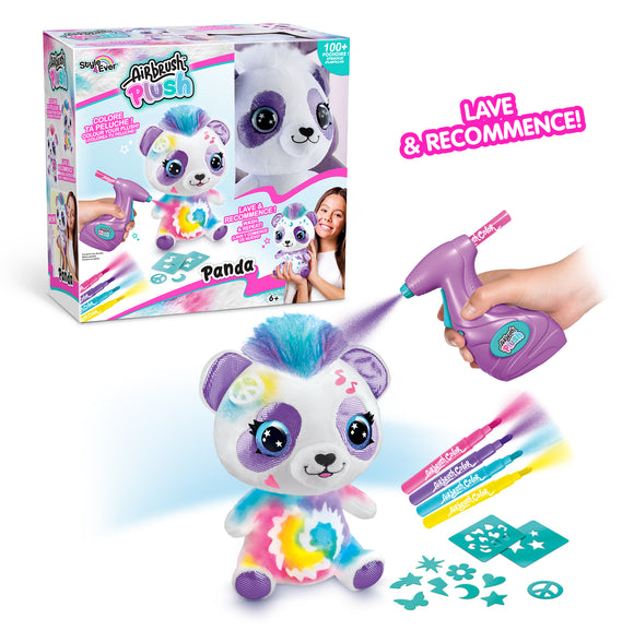 Peluche airbrush panda 25 cm