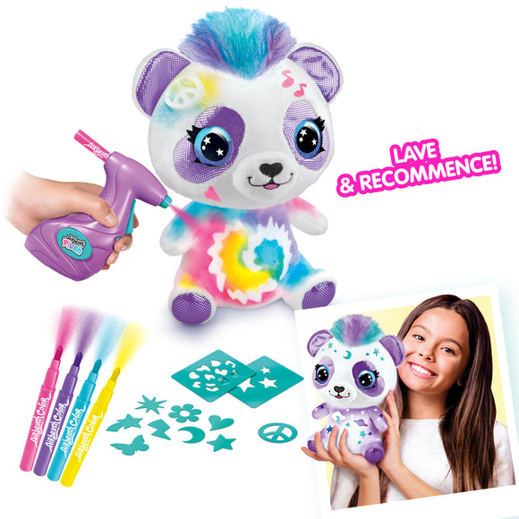 Peluche airbrush panda 25 cm
